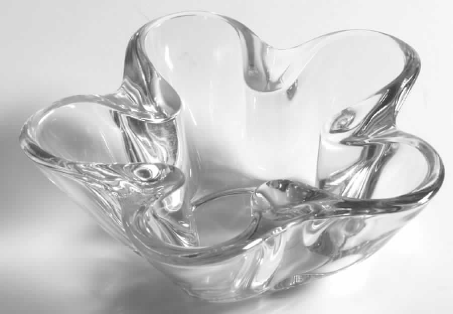 Contour Clear Candlelight Garden, Bowl Only by Duncan & Miller-1