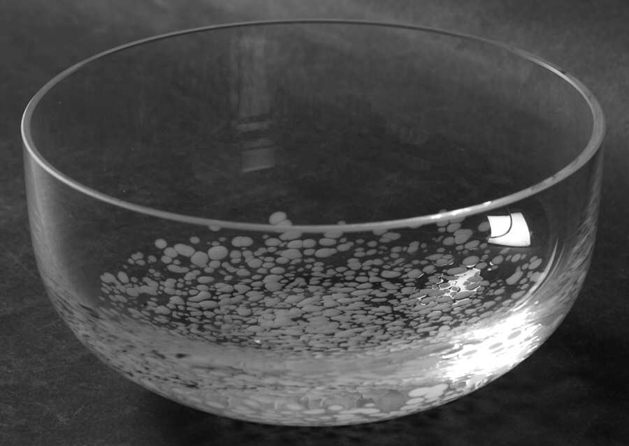 Jet (White Stem) Small Fruit Dessert Bowl by Denby-1