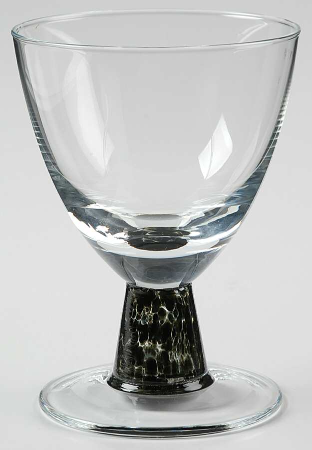 Charcoal Low Water Goblet by Denby-1