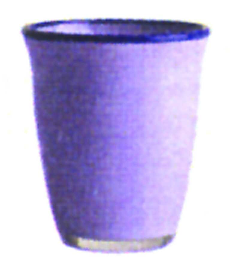 Borderline Lavender Blue (Lavender Body, Blue Rim) Double Old Fashioned by Dansk-1