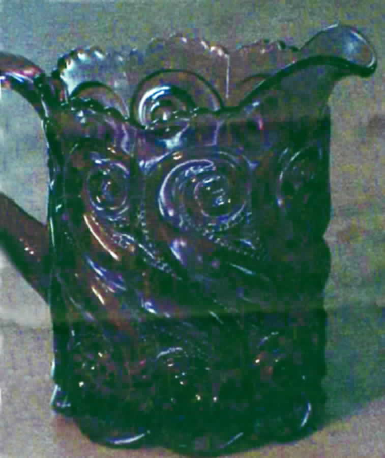 S Repeat Amethyst Creamer by Dugan-1