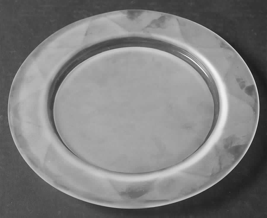 Origami Frost Luncheon Plate by Dansk-1