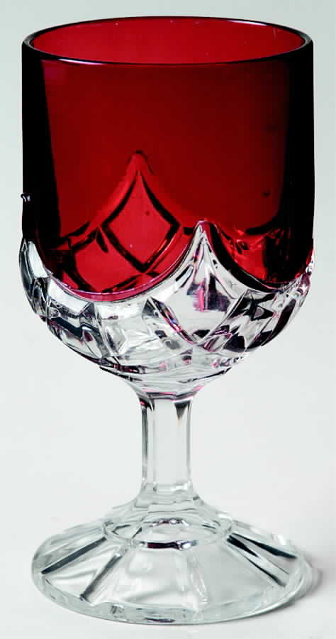 Duncan Block Water Goblet by Duncan & Miller-1
