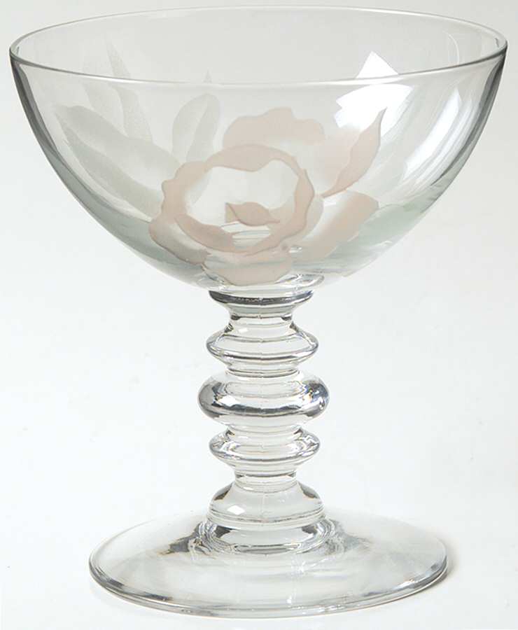 Magnolia Pink (Tint) Champagne/Tall Sherbet by Duncan & Miller-1