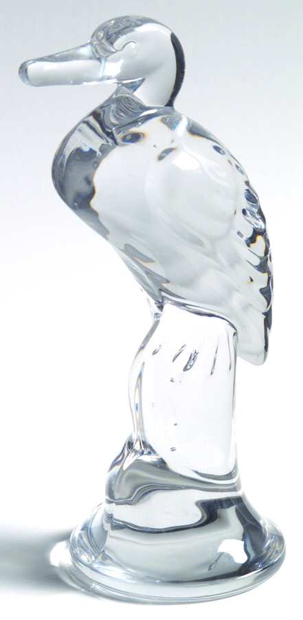 Animals & Figurines Large Heron Bird by Duncan & Miller-1
