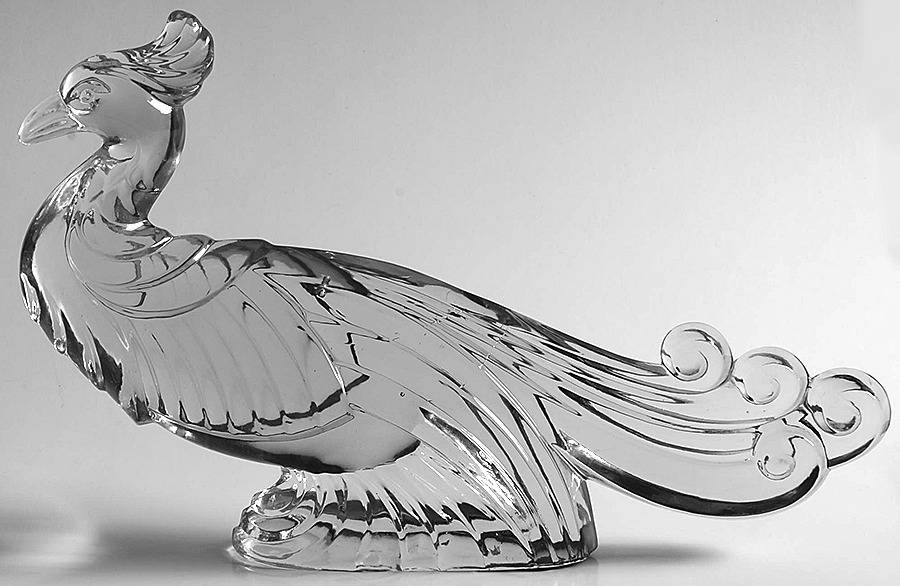 Animals & Figurines Bird of Paradise by Duncan & Miller-1
