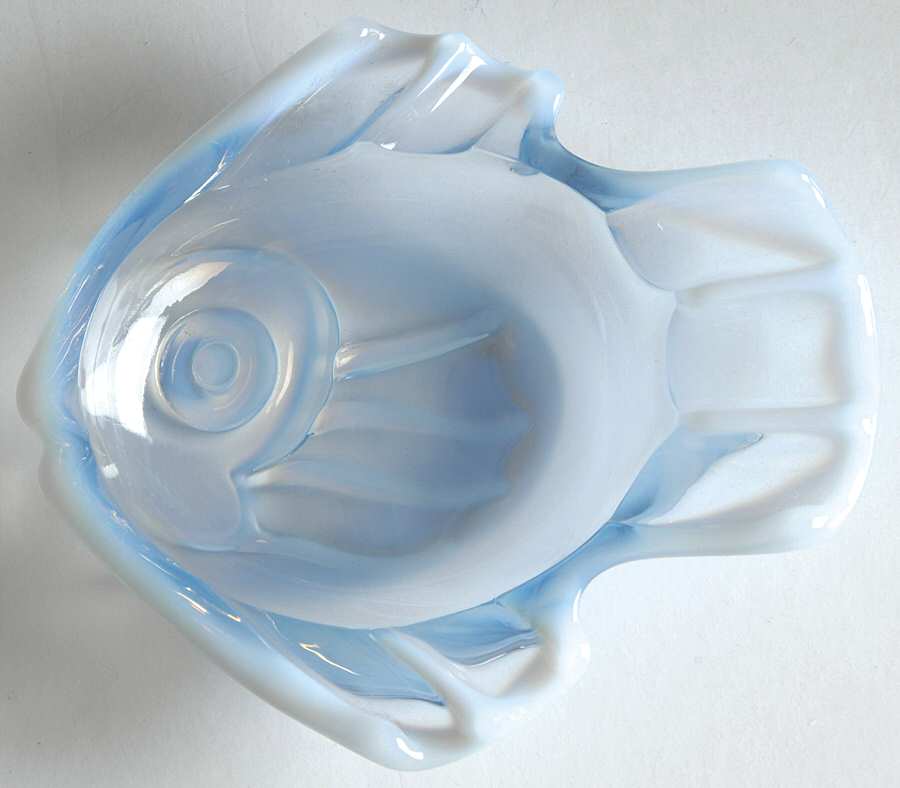 Animals & Figurines Tropical Fish Ashtray by Duncan & Miller-1