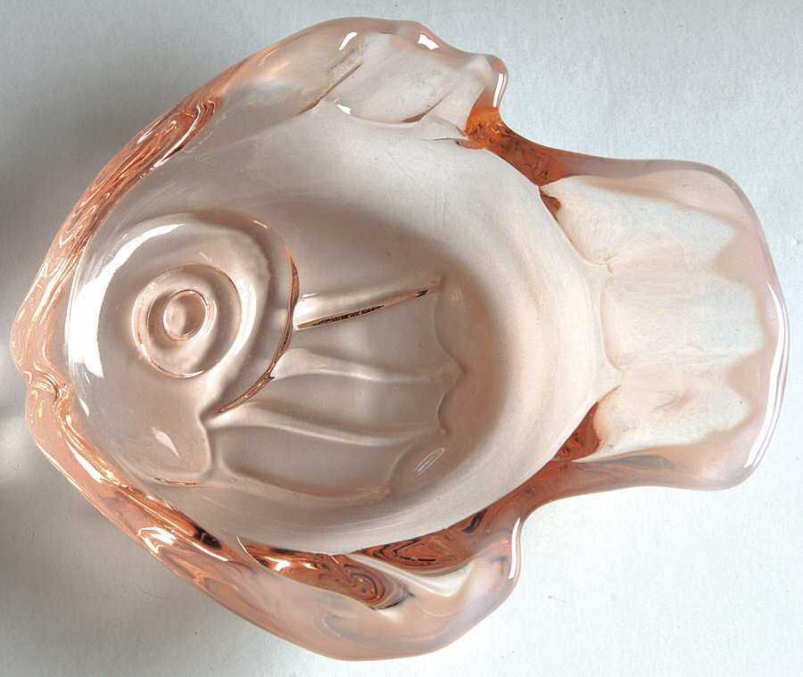 Animals & Figurines Tropical Fish Ashtray by Duncan & Miller-1