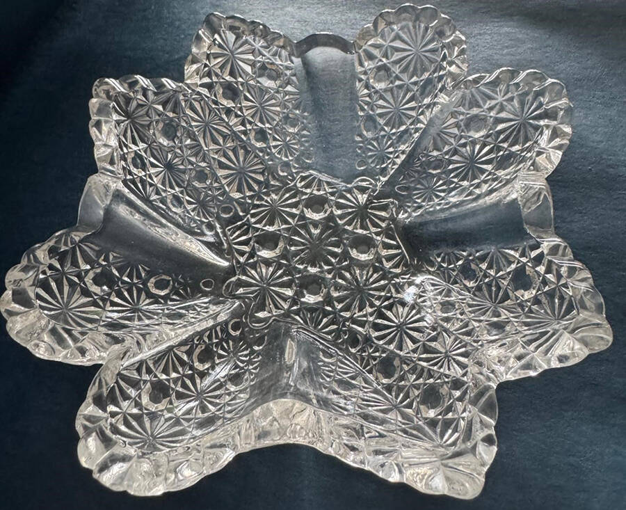 Ellrose Clear 5" Small Fruit/Dessert Bowl by Duncan & Miller-1