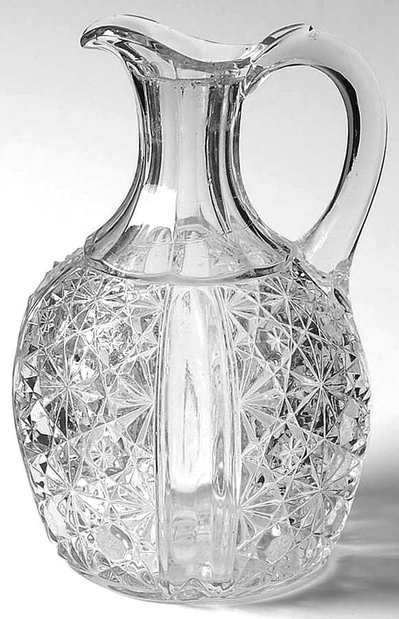 Ellrose Clear Cruet No Stopper by Duncan & Miller-1