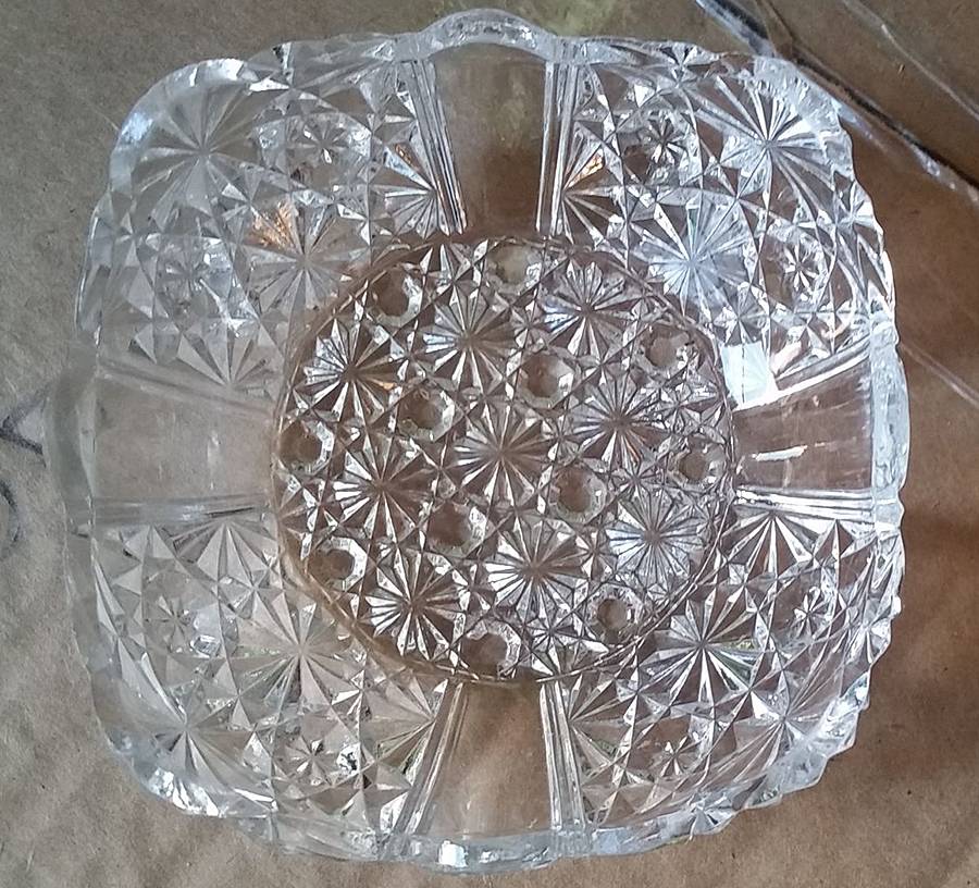 Ellrose Clear 4" Sauce Dish by Duncan & Miller-1