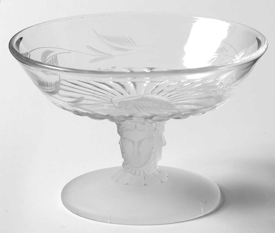 Three Faces England 53 (Stem 400) Sauce Dish by Duncan & Miller-1