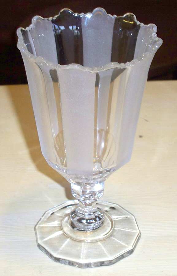 Frosted Ribbon Open Spooner by Duncan & Miller-1