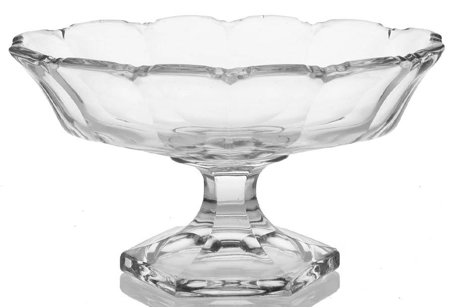 61 Clear Footed Banana Split by Duncan & Miller-1