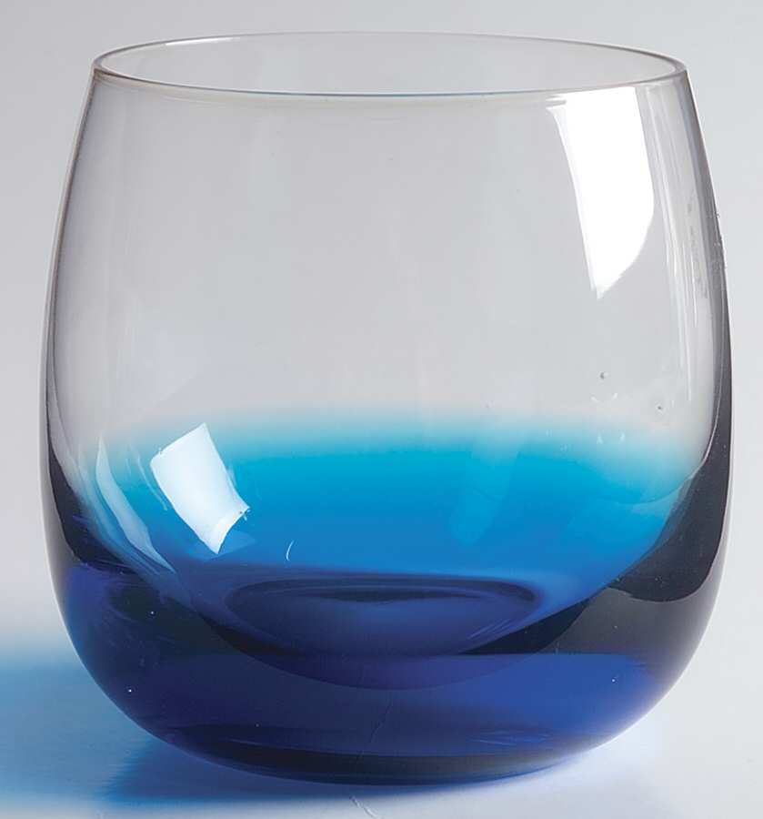 Glasscapes Blue 10 Oz Flat Tumbler by Dansk-1