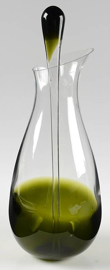 Glasscapes Lime Green Carafe by Dansk-1