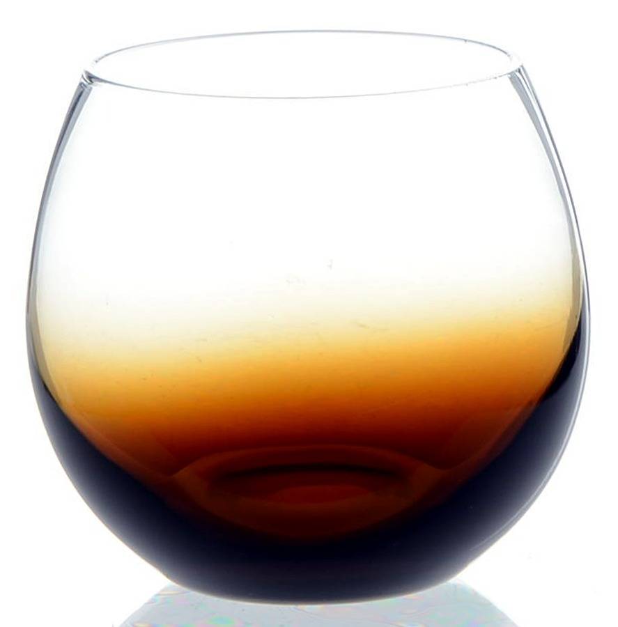 Glasscapes Amber Cordial Glass by Dansk-1