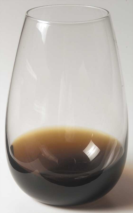 Glasscapes Amber 7" Flower Vase by Dansk-1