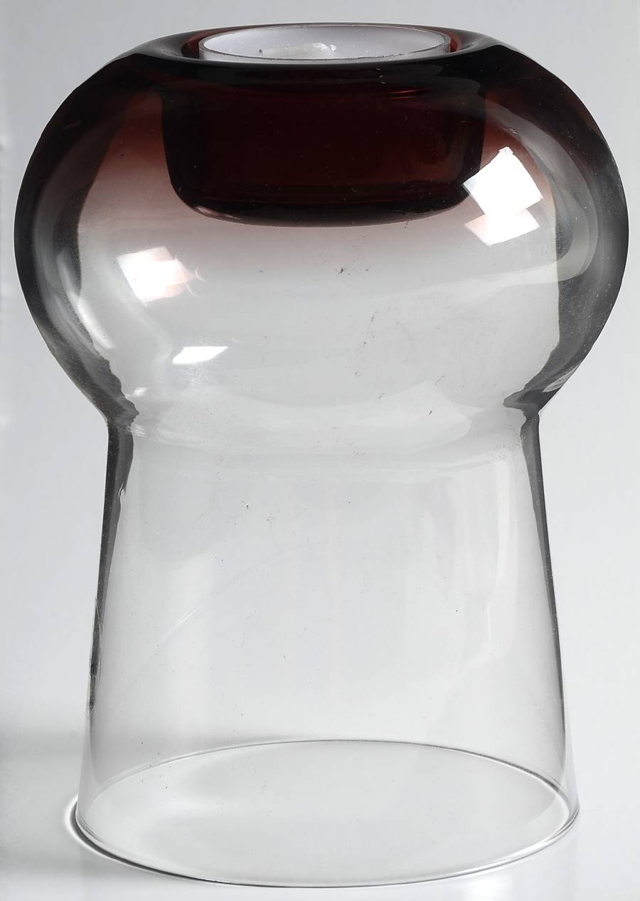 Glasscapes Amethyst 5" Candle Votive by Dansk-1