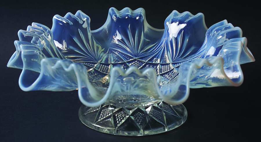 Dragon Lady Crimped Bowl by Dugan-1