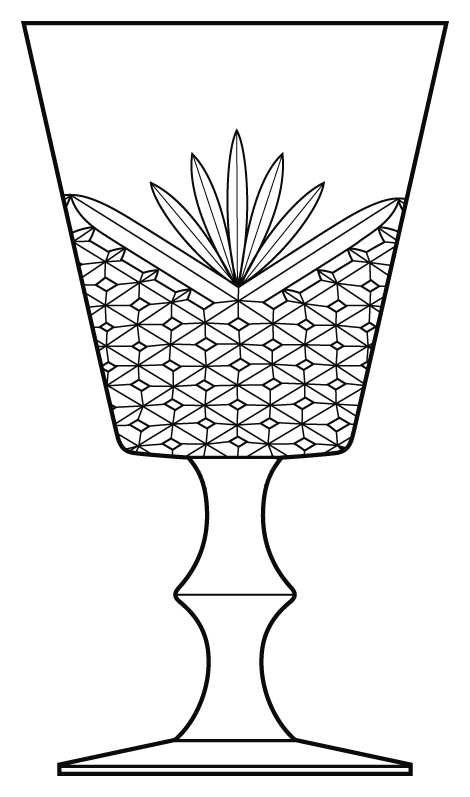 Avoca Suite Water Goblet by Dublin-1