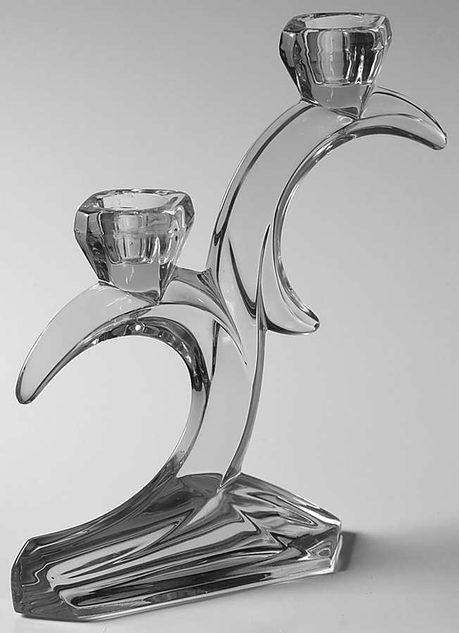 DSG1 Double Light Candlestick by Duiske Glass-1