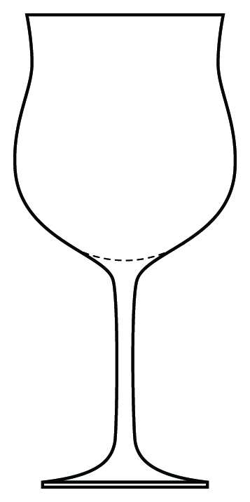 Alba Water Goblet by Da Vinci-1