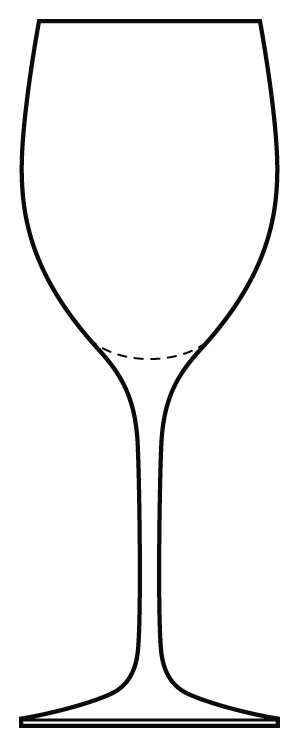 Caterina Water Goblet by Da Vinci-1