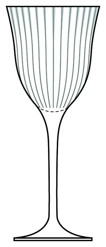 Saturna Water Goblet by Da Vinci-1