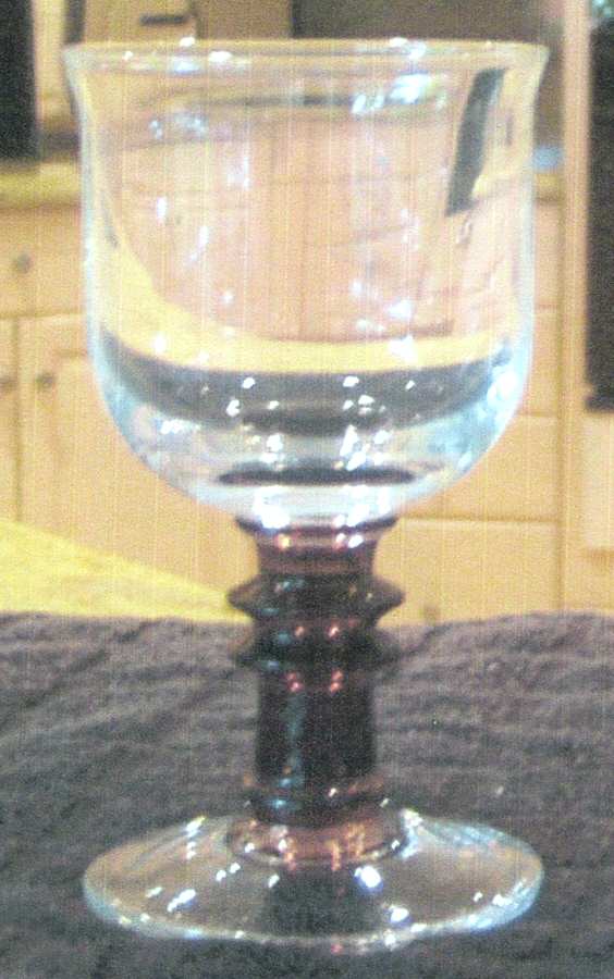 DTY1 Amethyst Water Goblet by Deruta-1
