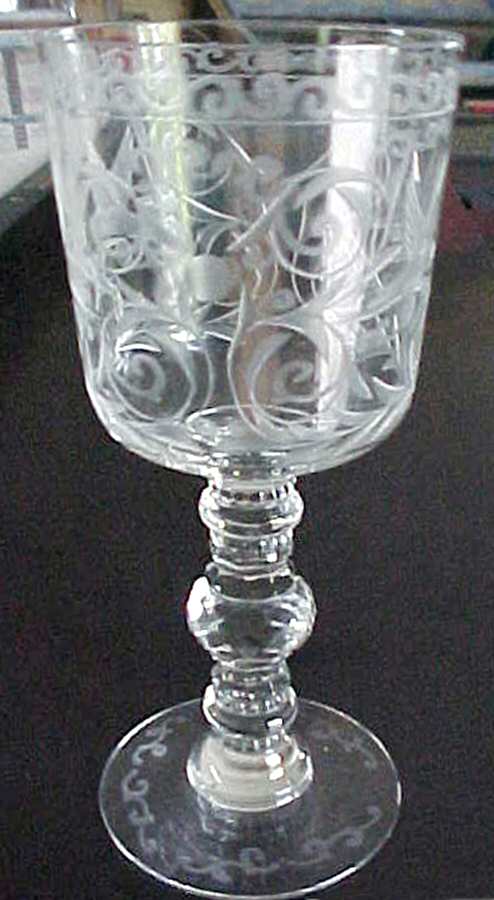 504-6 Water Goblet by Duncan & Miller-1