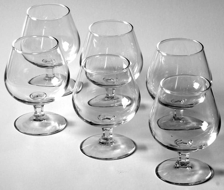 Napoli (Set of 6) Cognac by Durobor-1