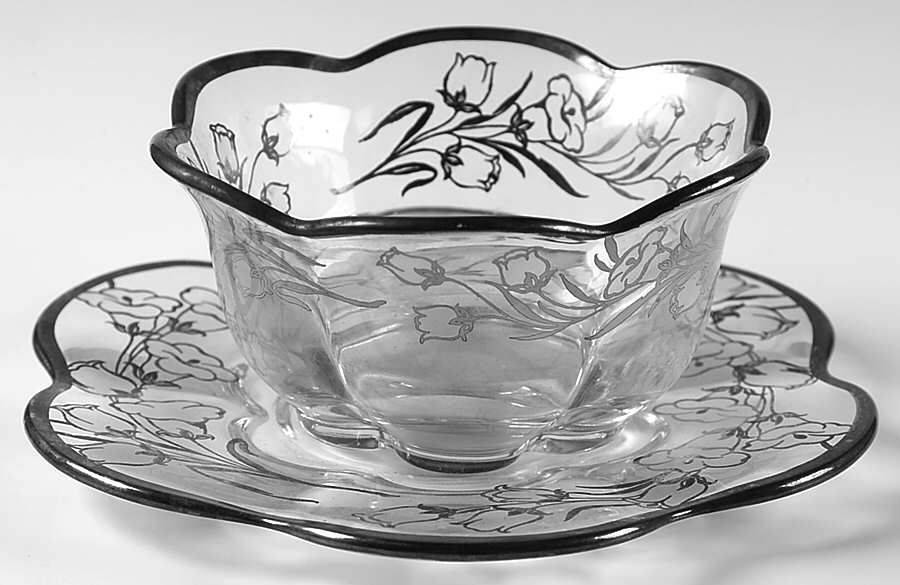 115-4 Mayonnaise Bowl and Underplate by Duncan & Miller-1