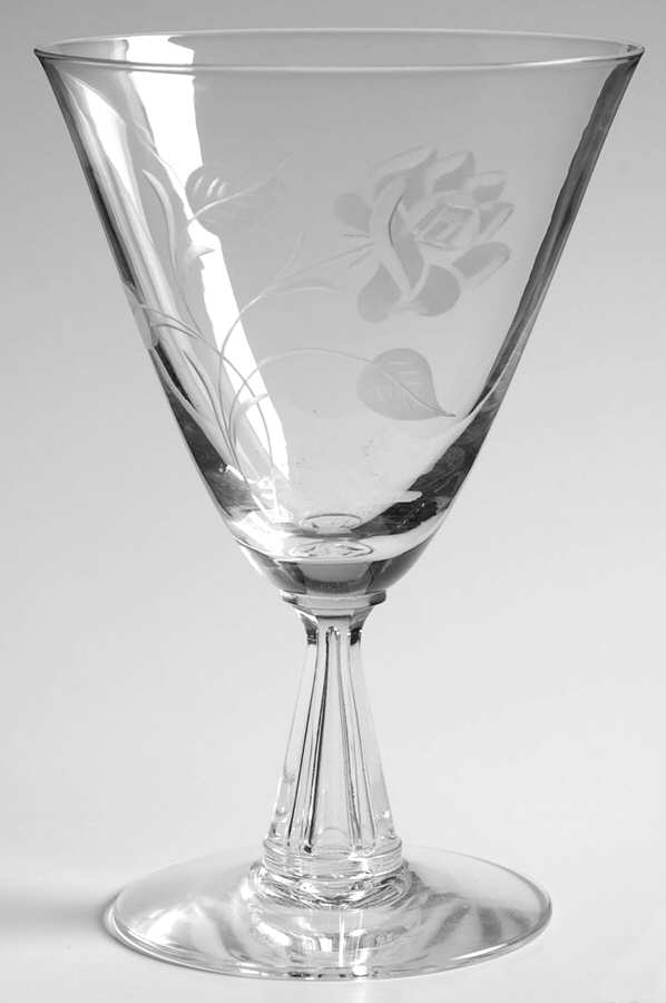 Lenox Rose Water Goblet by Duncan & Miller-1