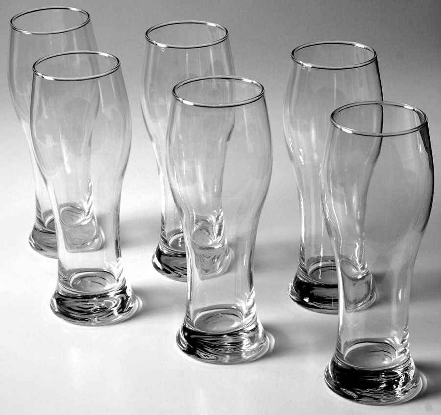 Brasserie Beer Glass (Set of 6) by Durobor-1