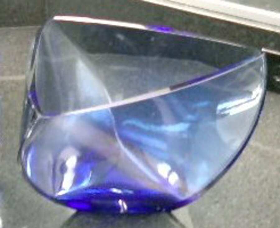 Ciero 9" Triangular Bowl by Dansk-1