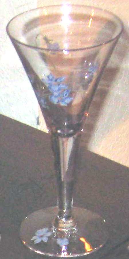 Violet Wine Glass by Dorothy Thorpe-1