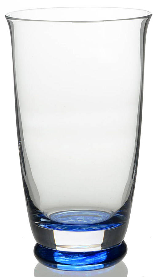 Imperial Blue Tall Flat Tumbler by Denby-1