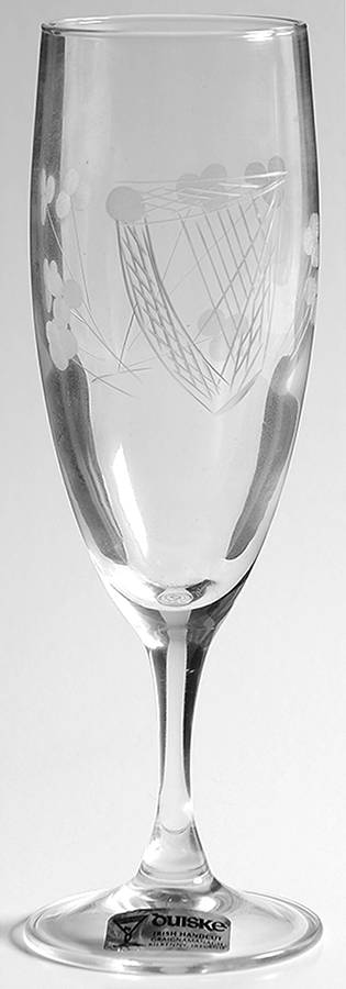 Aine Fluted Champagne by Duiske Glass-1