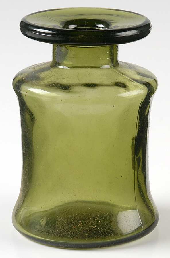 DAC23 Green 4" Single Light Candlestick by Dansk-1