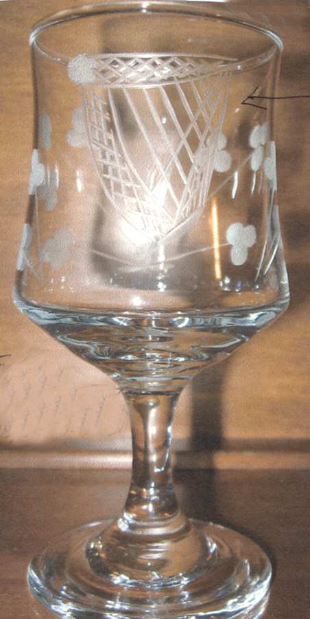 Aine Wine Glass by Duiske Glass-1
