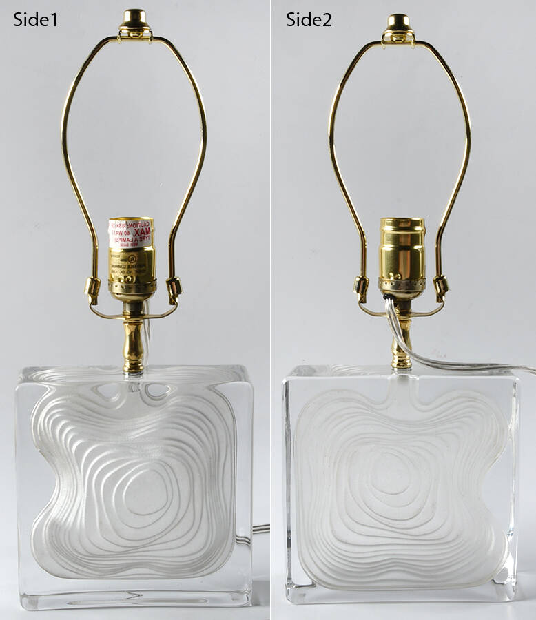 Lynx 16" Electric Lamp Base by Daum-1