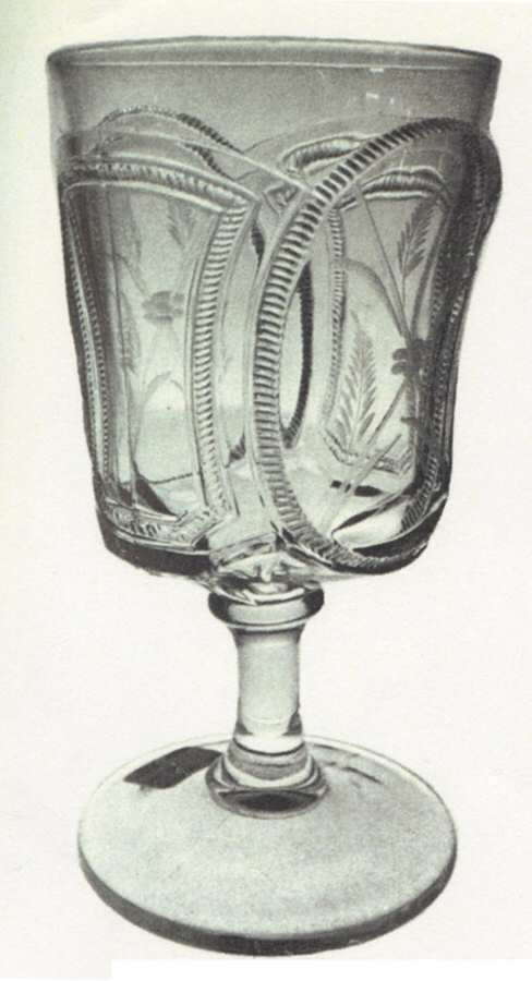Engraving #462 Water Goblet by Duncan & Miller-1