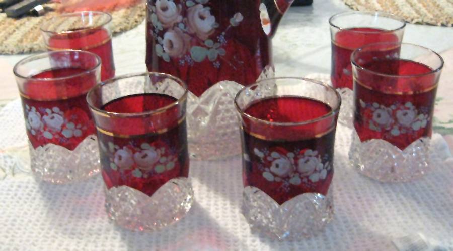 Button Arches Dec 1 Flat Tumbler by Duncan & Miller-1