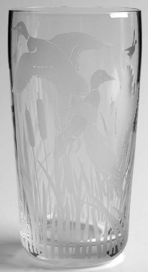 Mallard Duck 12 Oz Flat Tumbler by Duncan & Miller-1