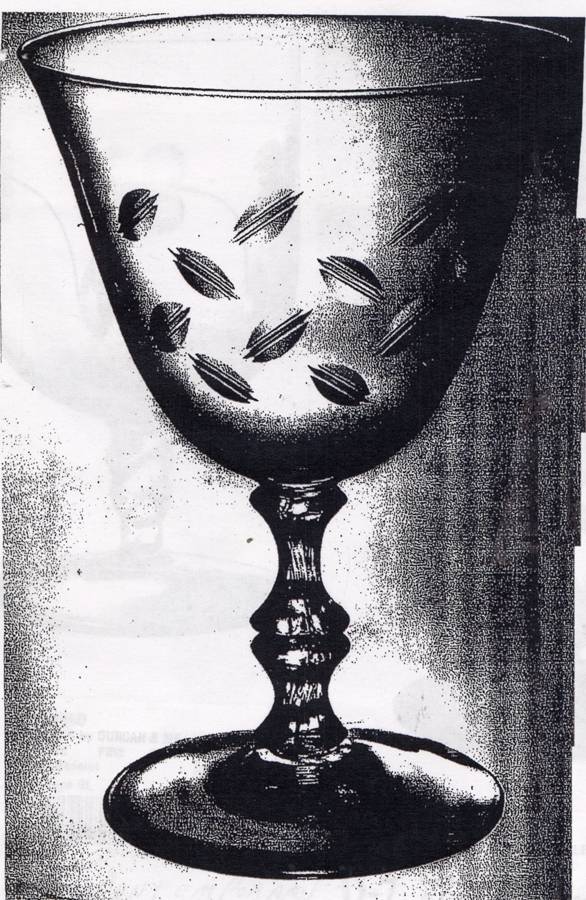 Belleek Water Goblet by Duncan & Miller-1