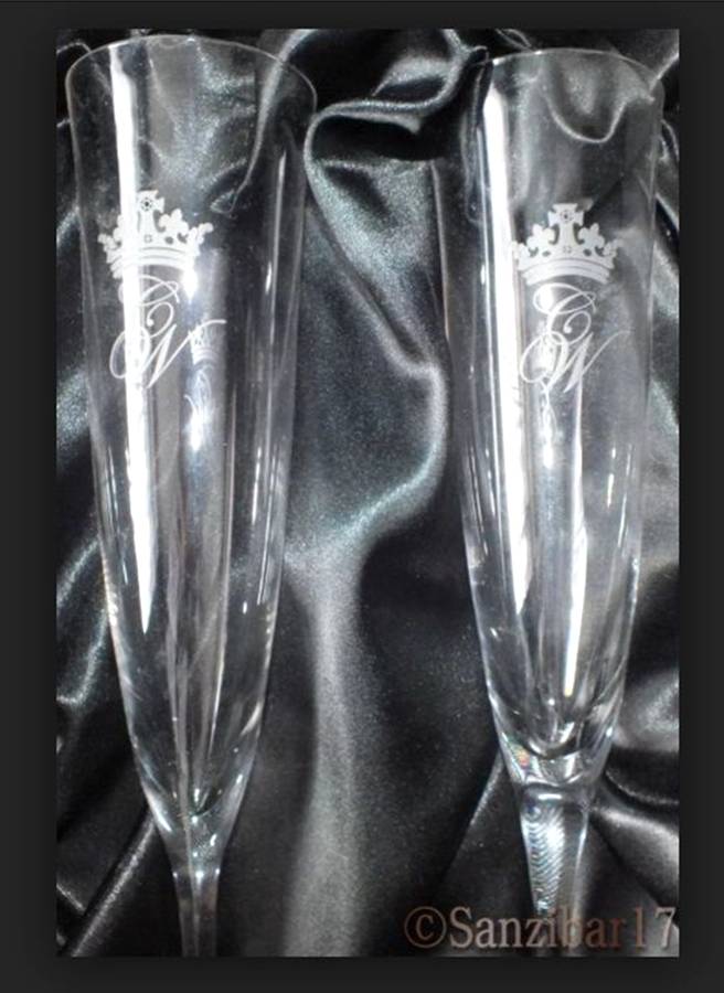 Royal Wedding Fluted Champagne by Dartington-1