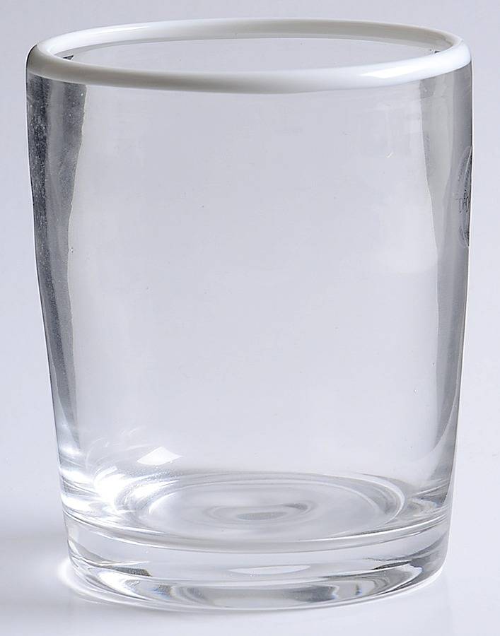 The Burbs Lily White  (White Trim) Double Old Fashioned by Dansk-1