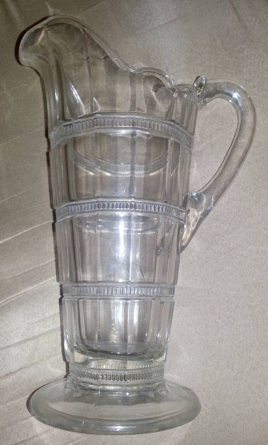Reeding Band Pitcher by Dalzell, Gilmore, Leigh-1