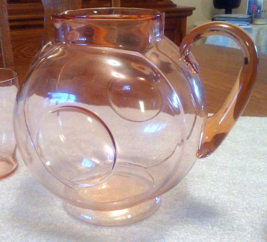 1151 Pink Pitcher by Dunbar-1